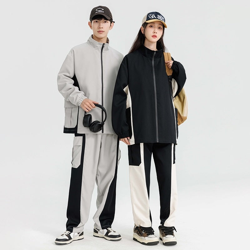 Complete athletic set for men with functional pockets and modern cut Lune London