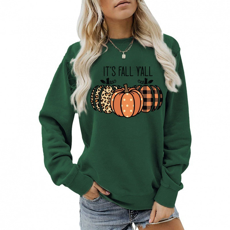Women’s sweatshirt with playful autumn motif and comfortable fit Lune London