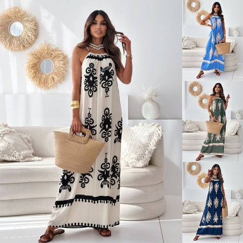 Ladies Halter Maxi Dress Amarae