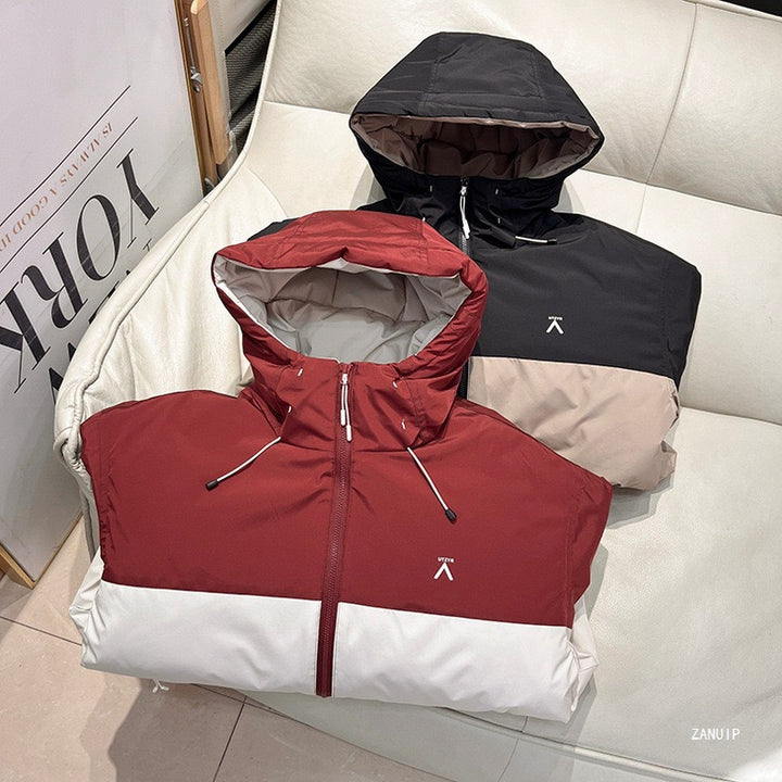Veste de transition imperméable pour femmes avec col à capuchon ajustable Chic & Stil