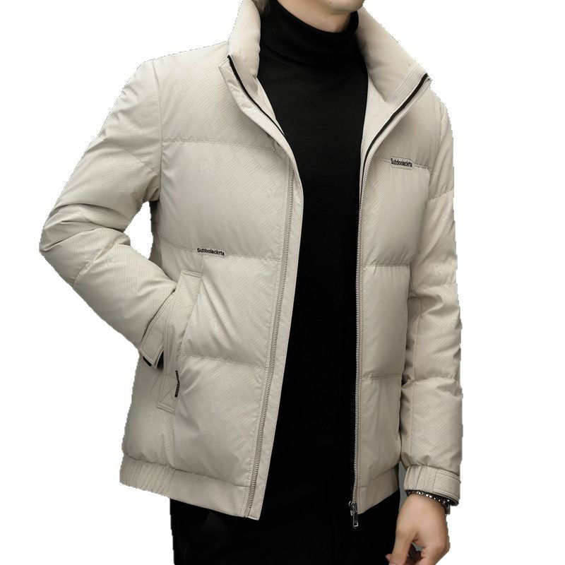 Chic and Stylish Down Jacket for Men, Fashionable and Functional