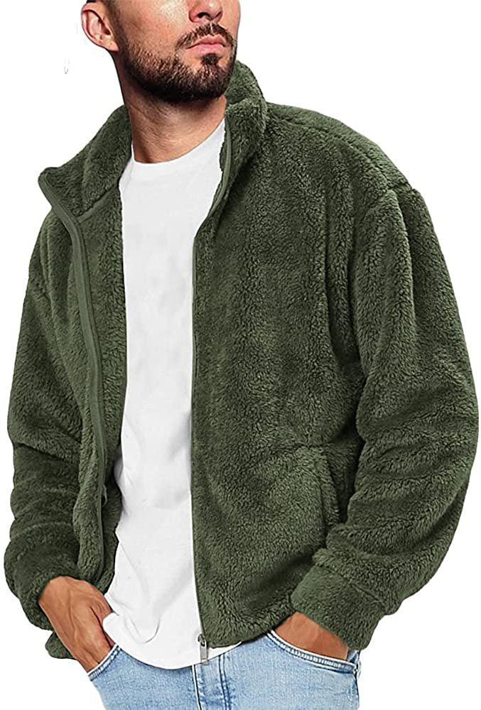 Men's fleece jacket with soft lining and practical pockets Lune London