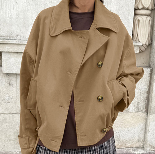 Oversized casual women's jacket with modern design Amarae