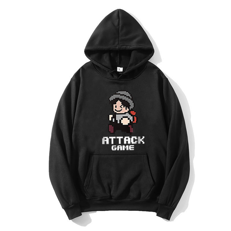 Women's hoodie with playful retro game design Chic & Stil