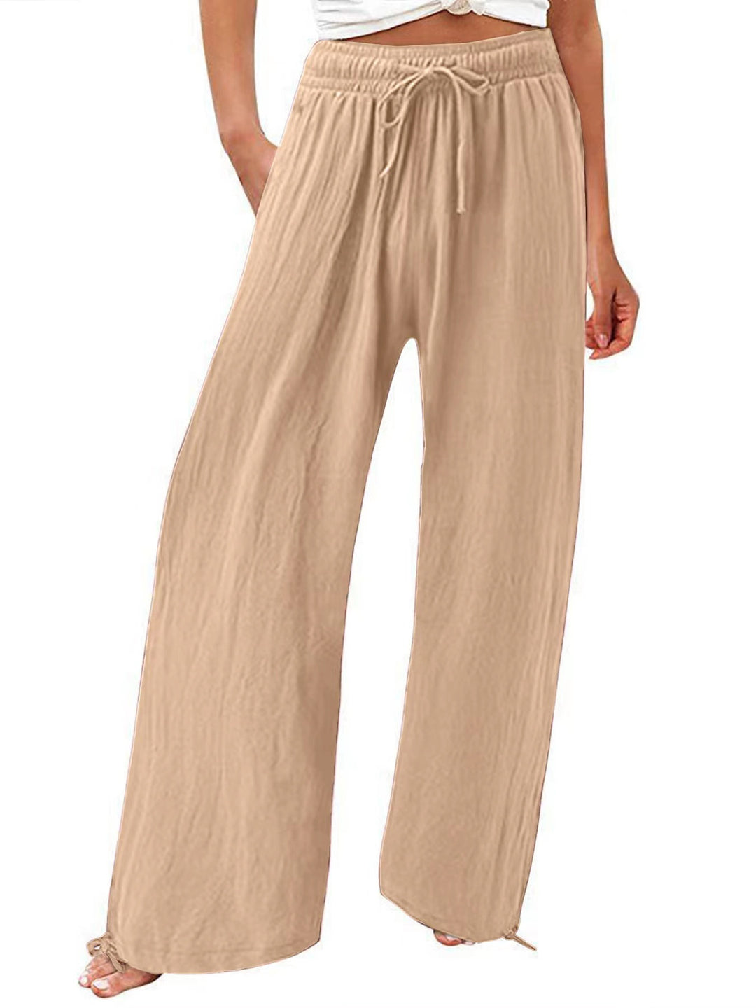 Chic and stylish loose and airy summer pants for women