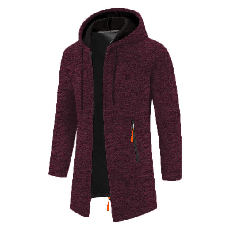 Casual hooded jacket for men with ergonomic cut and practical zippered pockets Lune London