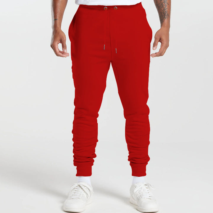 Comfortable jogging pants for men with elastic waist and side pockets Lune London