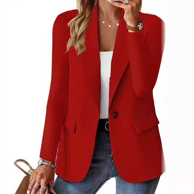 Ladies Elegant Blazer with fitted cut and practical pockets Lune London