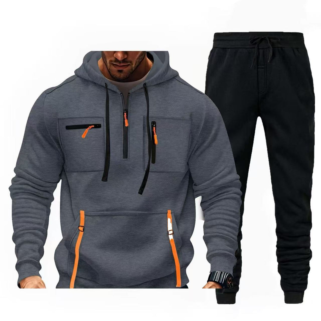 Men multifunctional hoodie and jogger pants Lune London