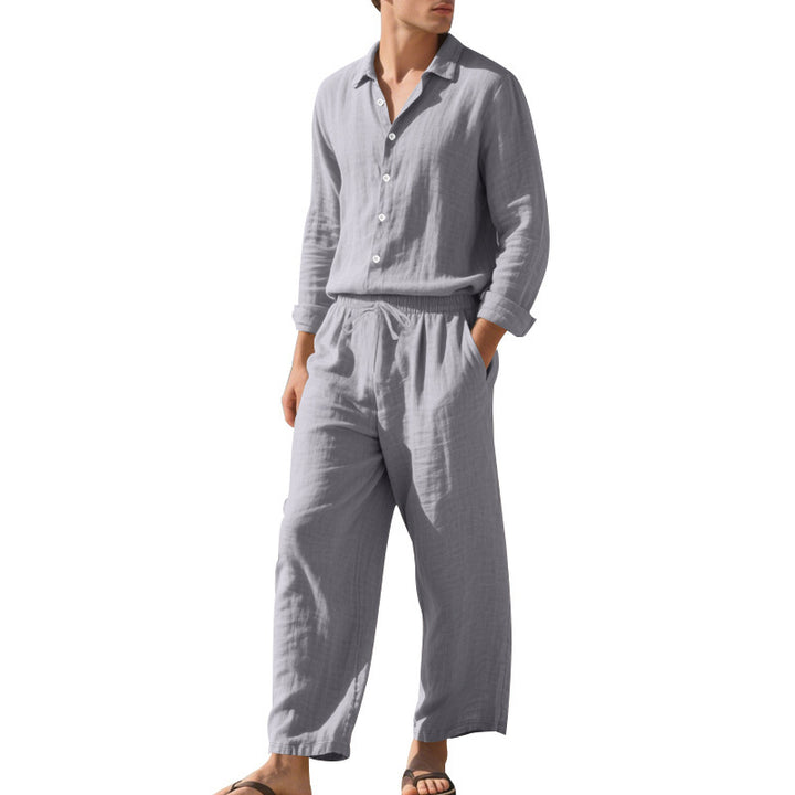 Summer linen suit for men Lune London