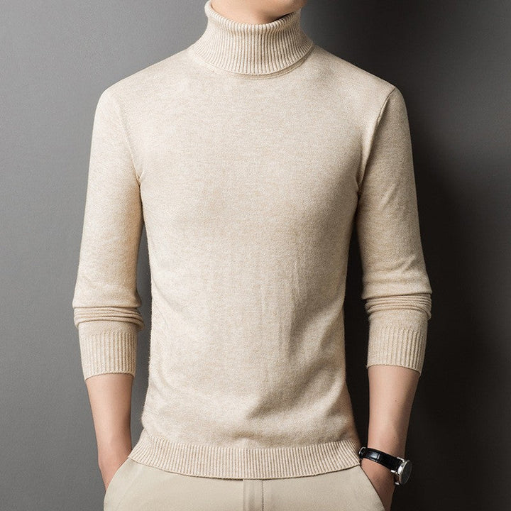 Lune London | Men's fitted sweater with turtleneck