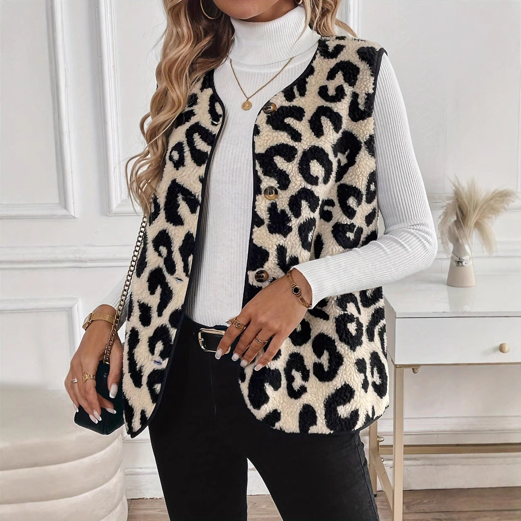 Amarae Women's Trendy Faux Fur Jacket