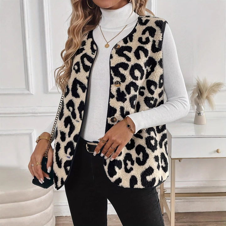 Amarae Women's Trendy Faux Fur Jacket