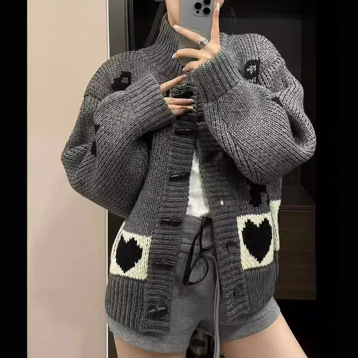 Cardigan pour femmes avec motif animal Chic & Stil