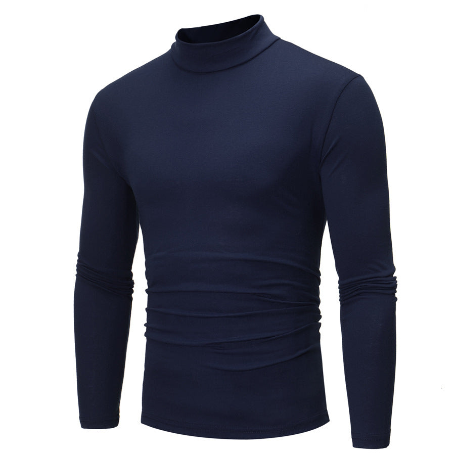 Men's Elegant Turtleneck T-Shirt Made Of Soft Jersey Lune London