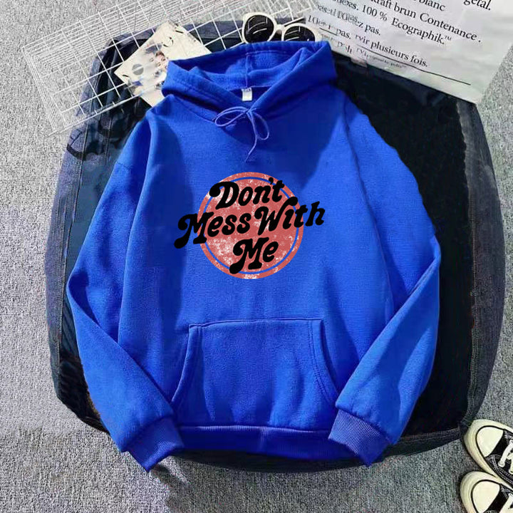 Women's hoodie with casual statement design Chic & Stil