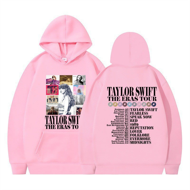Ladies hoodie with artistic concert motif Chic & Stil