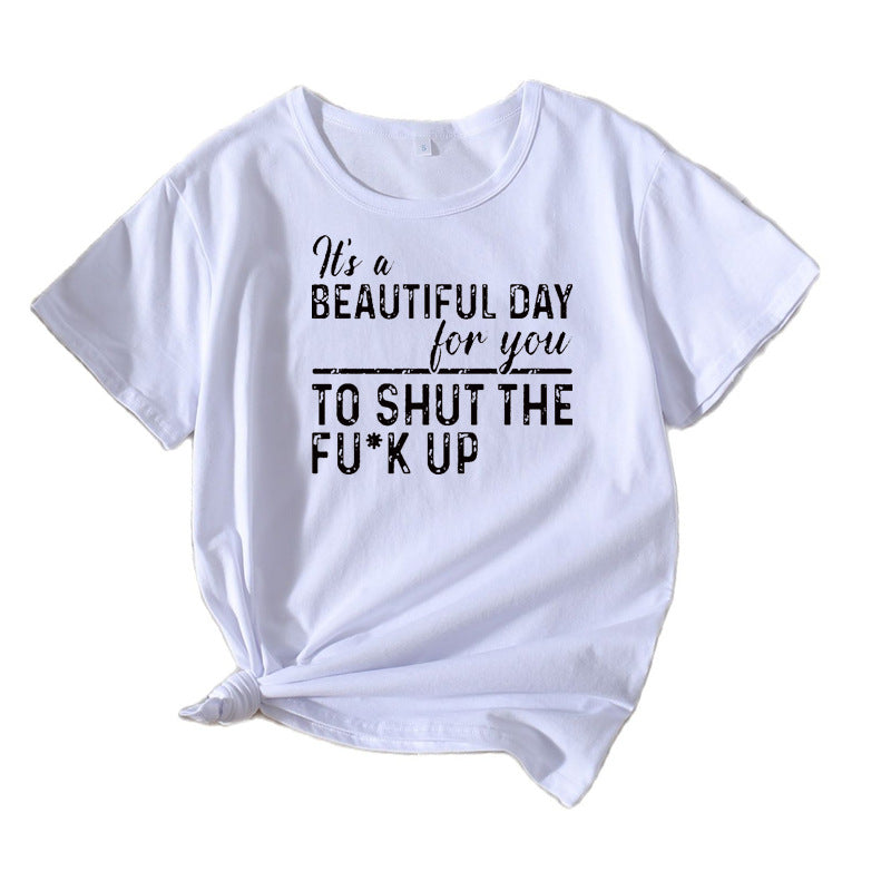 Casual graphic t-shirt for women Lune London 1751262072