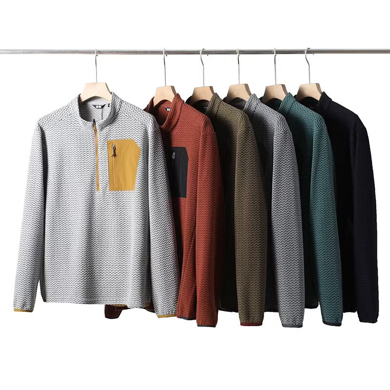 Pull fonctionnel femme avec col montant et fermeture éclair pratique Chic & Stil
