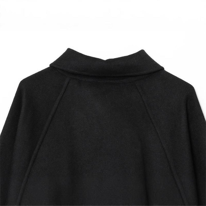 Fashion women's jacket with asymmetrical cut and casual zip Lune London