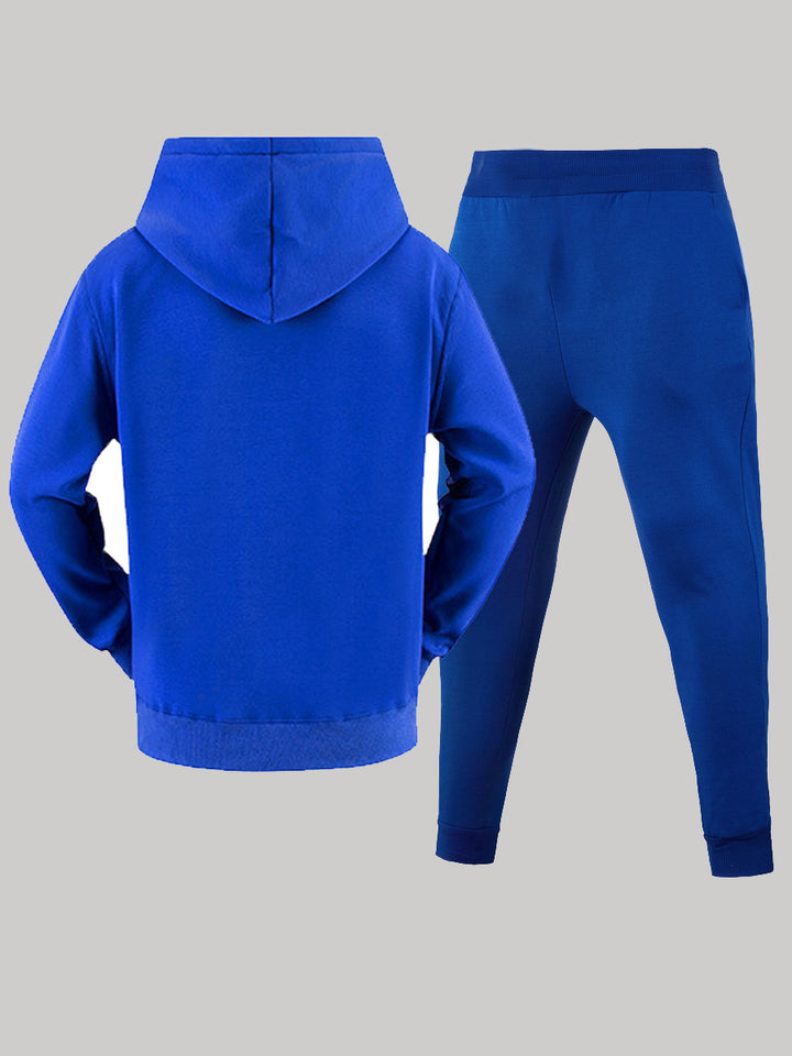 Hooded set for men with creative skull pattern Amarae