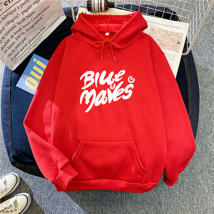 Women's hoodie with eye-catching print Chic & Stil