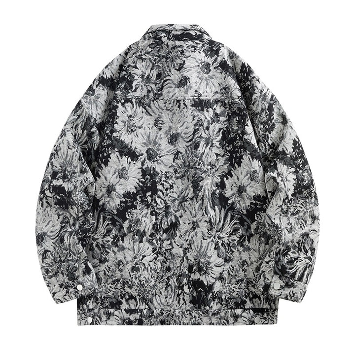 Lune London floral pattern women's bomber jacket