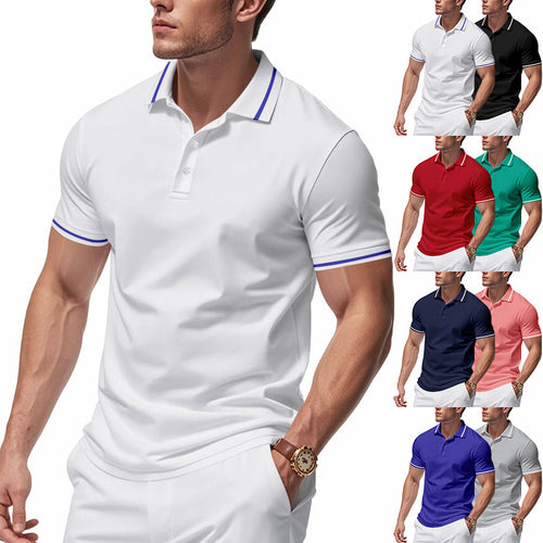 Sporty cotton polo for women with a modern cut and contrasting details Amarae