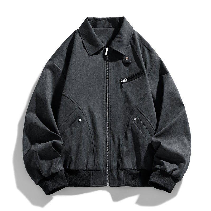 Casual bomber jacket for men with refined cut Lune London