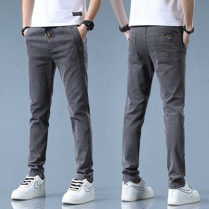 Stylish chino pants for men with adjustable waist and modern details Lune London