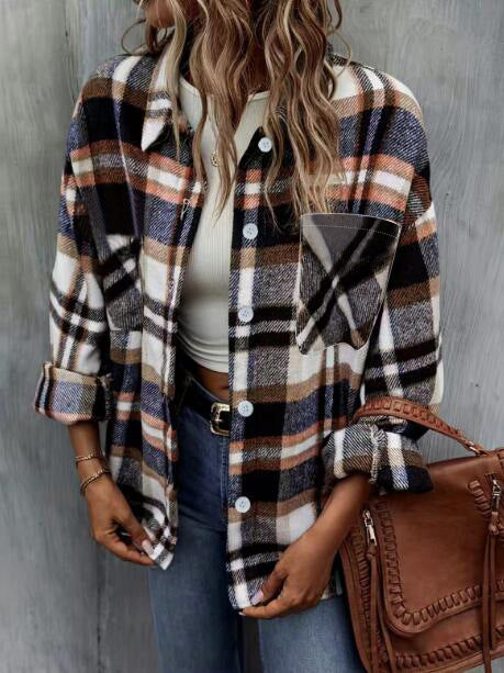 Casual checked shirt for women Lune London