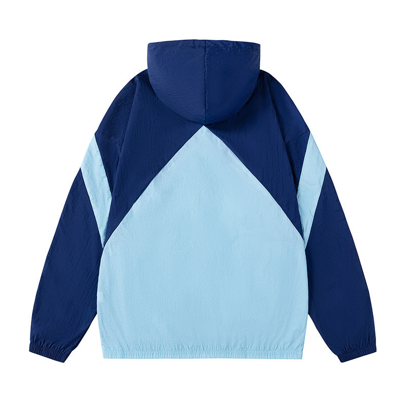 Men's sports jacket with adjustable hood system and reflective details Lune London