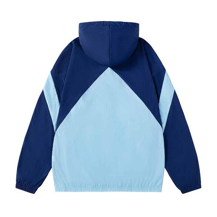 Men's sports jacket with adjustable hood system and reflective details Lune London