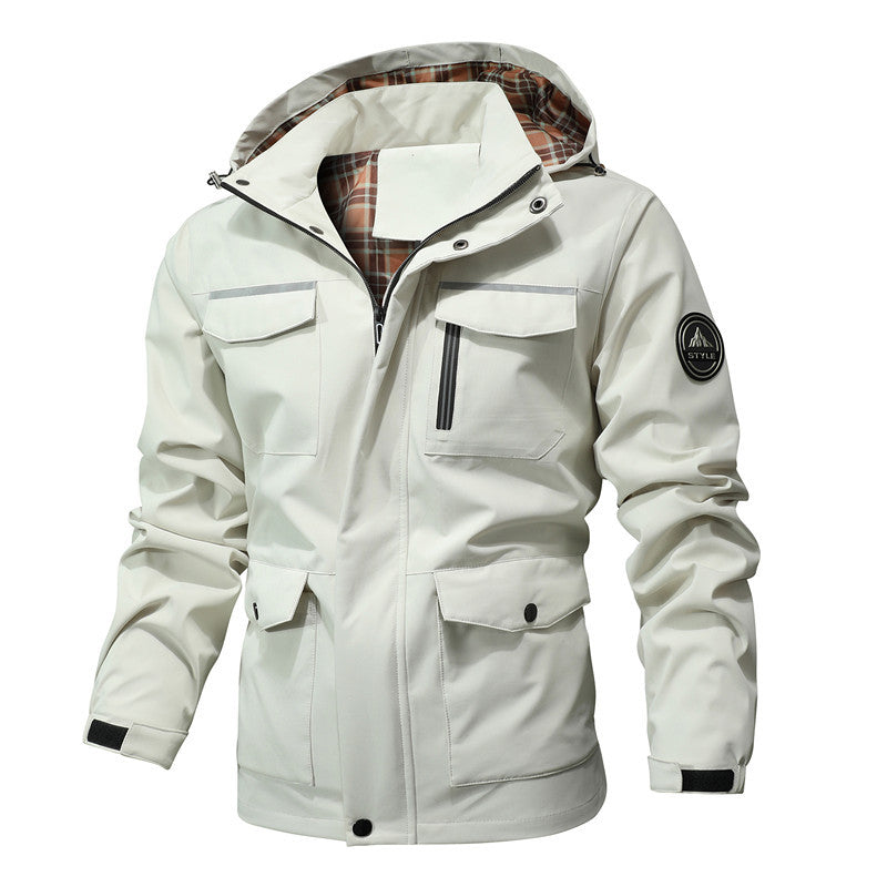 Water-repellent functional jacket for men Amarae
