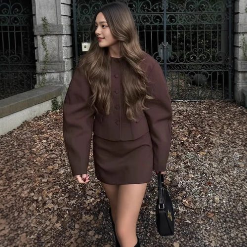 Ladies Elegant Cropped Jacket Amarae