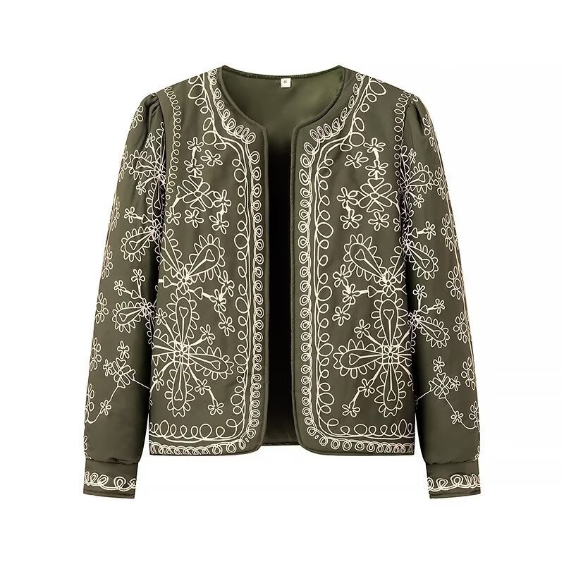 Veste florale à la mode pour femmes avec coupe élégante Chic & Stil