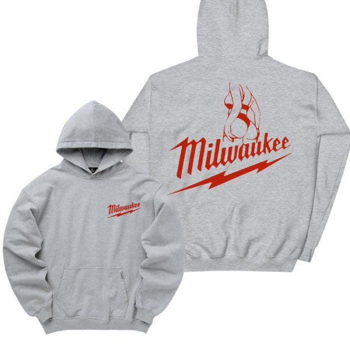 Women's hoodie with modern logo print and soft inner side Lune London