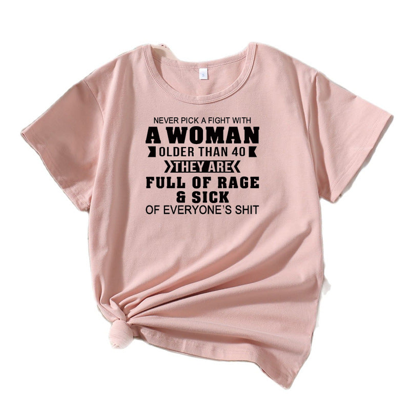 Women Comical Statement T-shirt Lune London