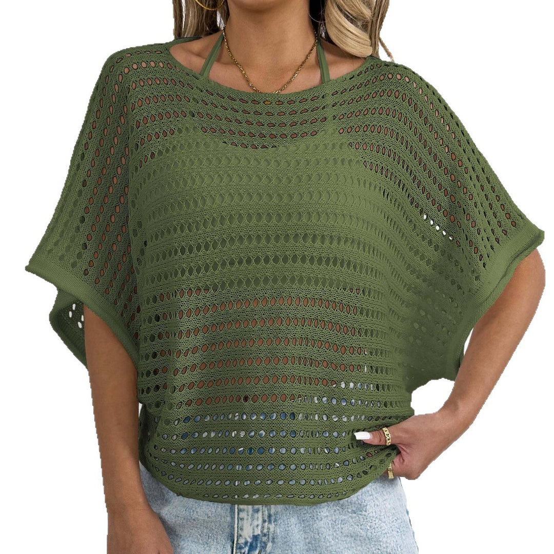 Ladies Open Weaving Crochet Outfit Top Amarae