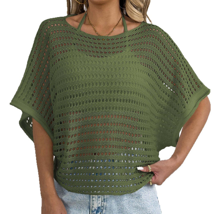 Ladies Open Weaving Crochet Outfit Top Amarae