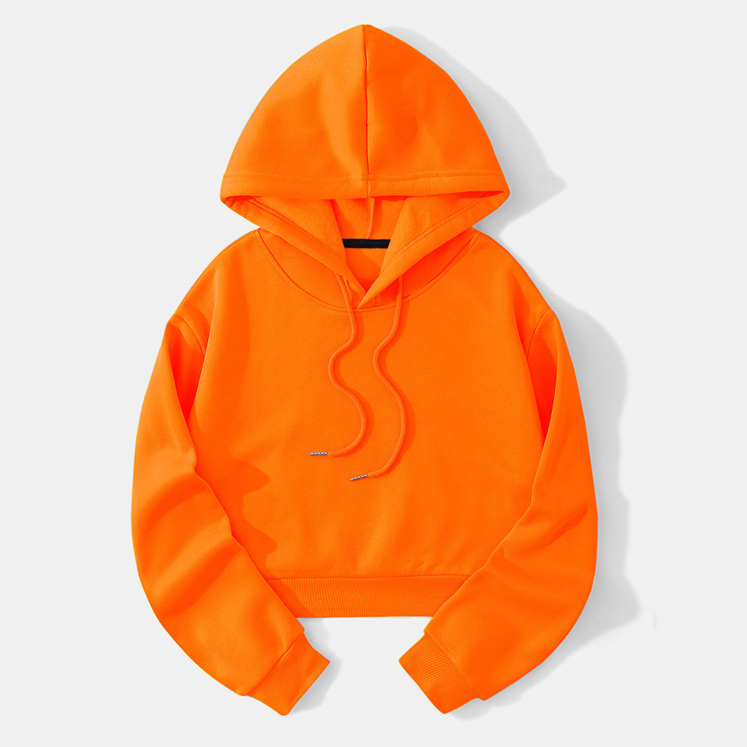Amarae Casual Cropped Hoodie for Women