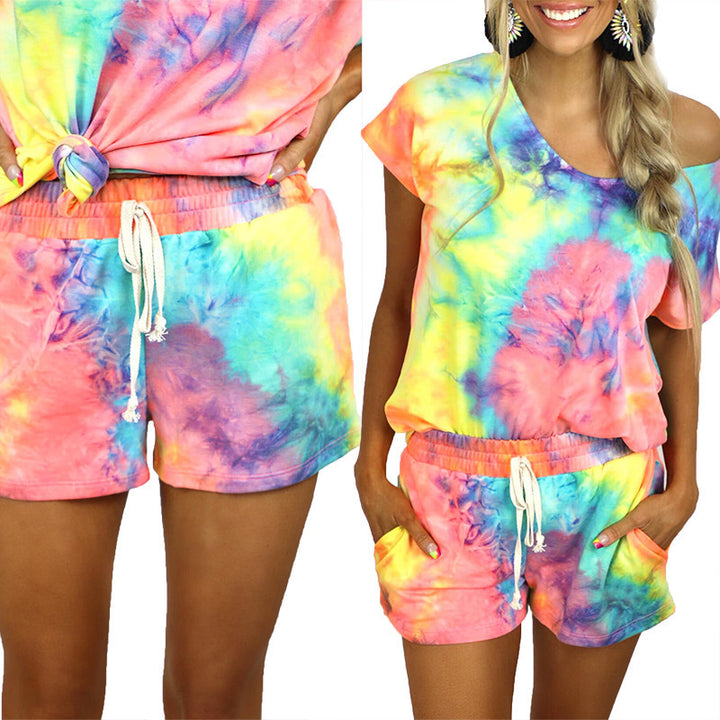 Women tie-dye leisure set Lune London