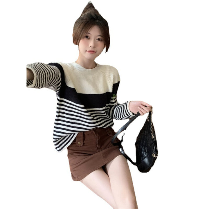 Women's casual striped sweater Chic & Stil