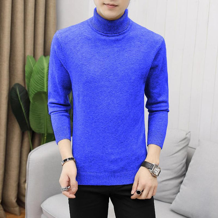 Men's Roll Neck Sweater Made Of Soft Merino Wool Lune London