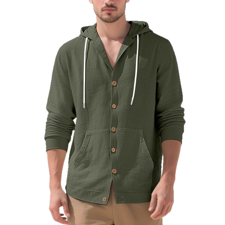 Elegant casual jacket for men with hood and practical pockets Lune London