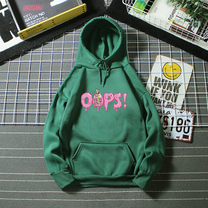 Women's hoodie with eye-catching print Chic & Stil