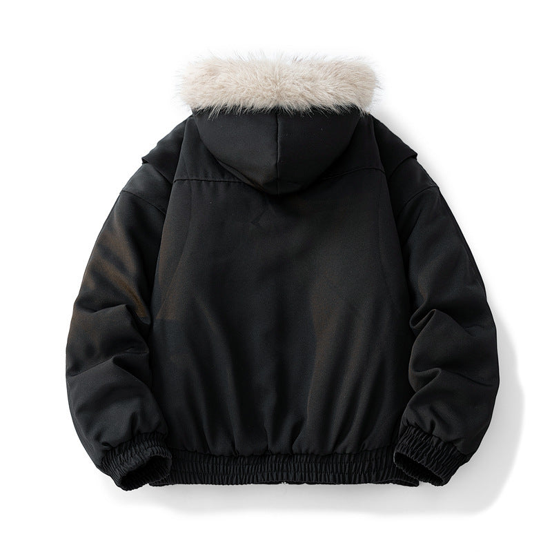 Lune London | Women's Camouflage Winter Jacket with Cozy Faux Fur Lining