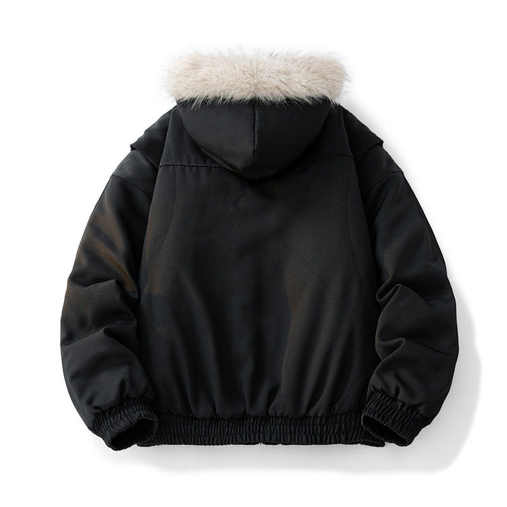 Lune London | Women's Camouflage Winter Jacket with Cozy Faux Fur Lining