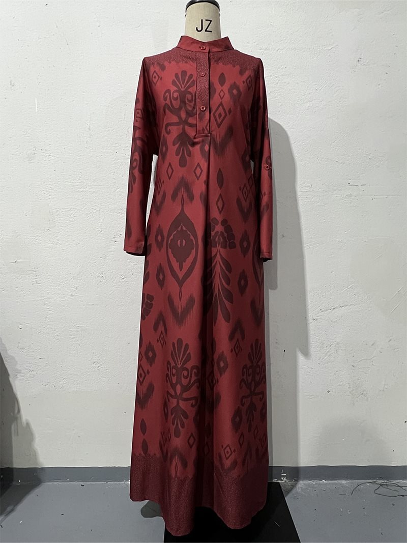 Women's Maxi Dress with fine Chic pattern and Style