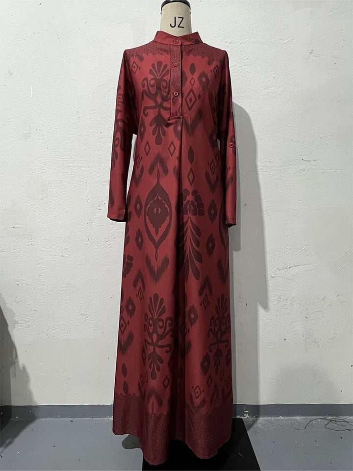 Women's Maxi Dress with fine Chic pattern and Style